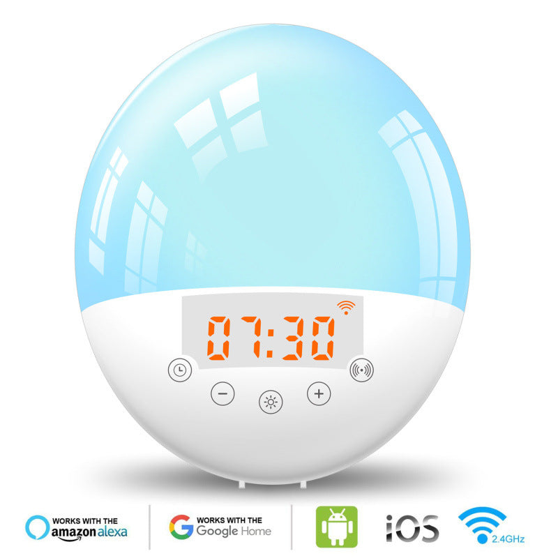 Smart Sunrise Wake-Up Alarm Clock