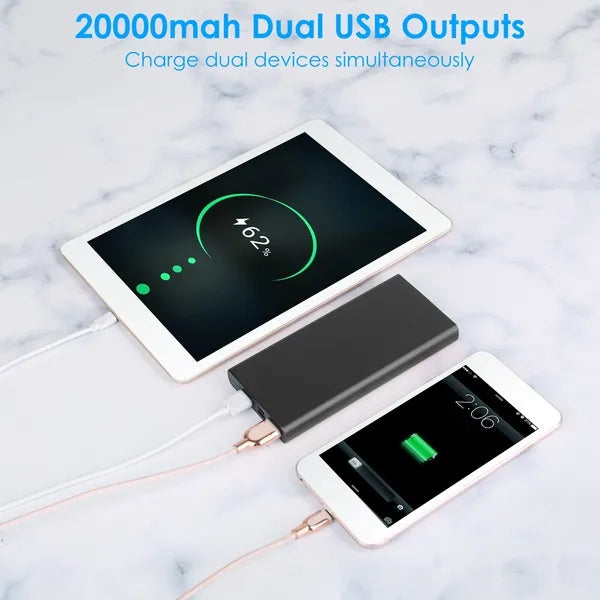 20000mAh Portable Power Bank