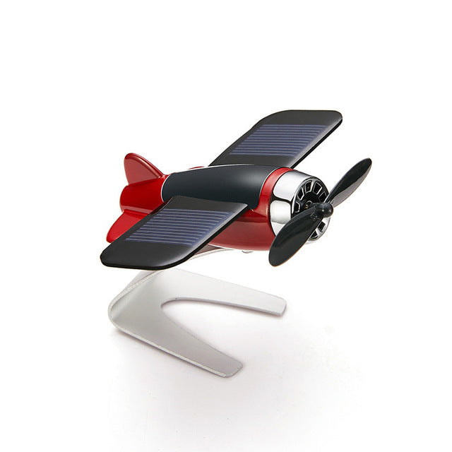 Solar Aircraft Car Aromatherapy Decor