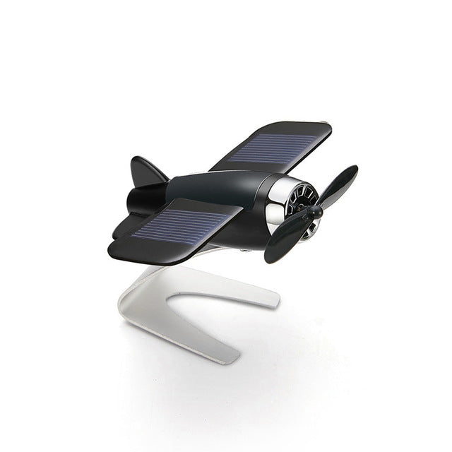 Solar Aircraft Car Aromatherapy Decor