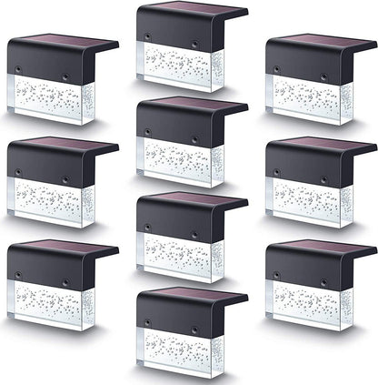 Solar RGB LED Step & Fence Light