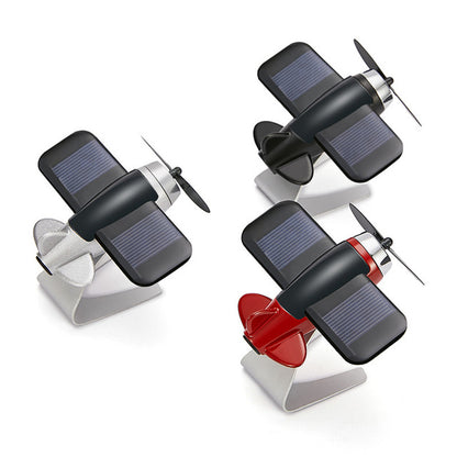 Solar Aircraft Car Aromatherapy Decor
