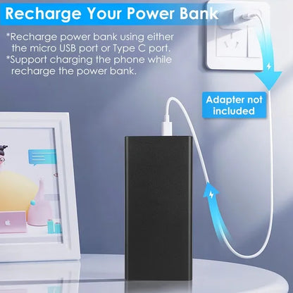 20000mAh Portable Power Bank