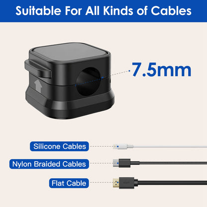Magnetic Cable Clips (6-Pack)