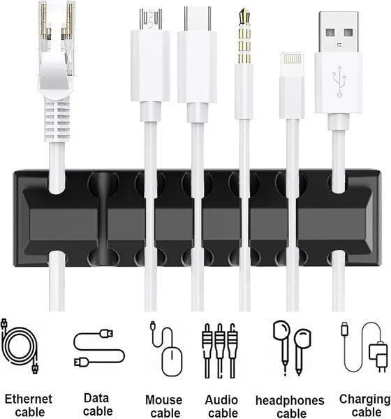 Multi Cable Organizer (5-Piece Set)